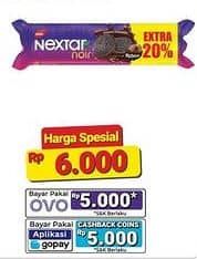 Promo Harga Nabati Nextar Noir Cookies Cream, Richoco 144 gr - Alfamart