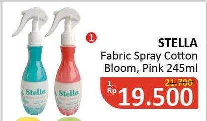 Promo Harga STELLA Fabric Spray Cotton Bloom, Pink Peony 245 ml - Alfamidi
