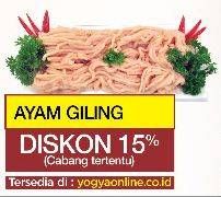 Promo Harga Daging Giling Ayam per 100 gr - Yogya