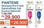 Promo Harga PANTENE Shampoo Anti Dandruff, Hair Fall Control 290 ml - Indomaret