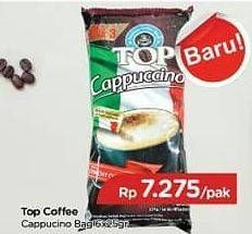 Promo Harga Top Coffee Cappuccino per 6 sachet 25 gr - TIP TOP