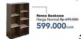 Promo Harga Bookcase Renzo  - Carrefour