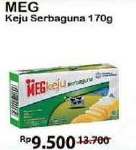 Promo Harga MEG Keju Serbaguna 170 gr - Alfamart