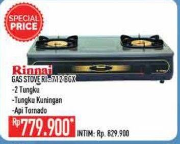 Promo Harga RINNAI RI-712 BGX  - Hypermart