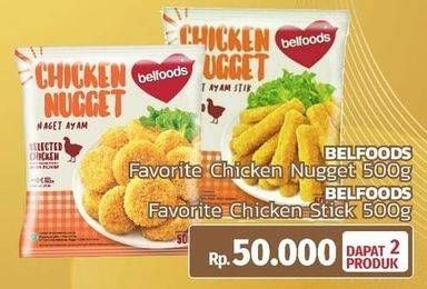 BELFOODS Chicken Nugget + Chicken Stick