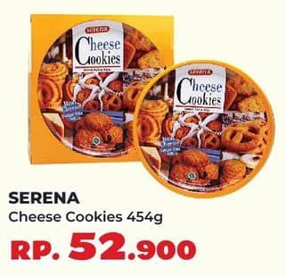 Promo Harga Serena Cheese Cookies 454 gr - Yogya