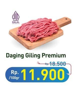 Promo Harga Daging Giling Sapi Premium per 100 gr - Hypermart