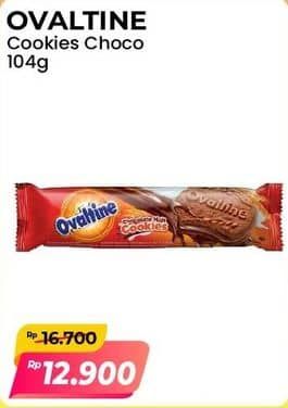 Promo Harga Ovaltine Chocolate Malt Cookies 104 gr - Alfamart