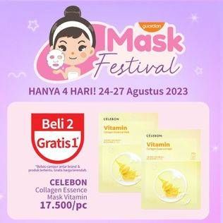 Promo Harga Celebon Collagen Essence Mask Vitamin  - Guardian