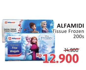 Promo Harga Alfamidi Facial Tissue Frozen 200 pcs - Alfamidi