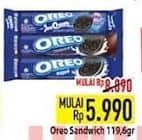 Promo Harga Oreo Biskuit Sandwich 119 gr - Hypermart