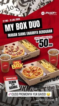 Promo Harga My Box Dup  - Pizza Hut
