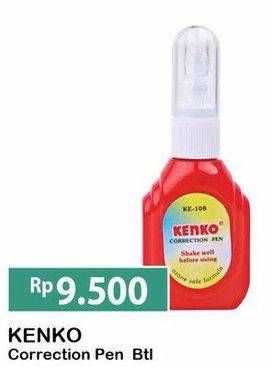 Promo Harga KENKO Correction Pen  - Alfamart