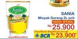 Promo Harga SANIA Minyak Goreng 2000 ml - Indomaret