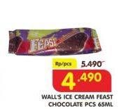 Promo Harga WALLS Feast Chocolate 65 ml - Superindo