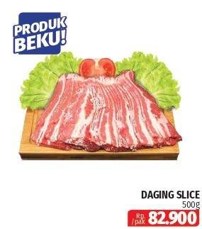 Promo Harga Daging Sapi Slice 500 gr - Lotte Grosir