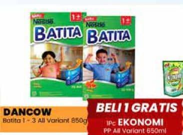 Promo Harga Dancow Batita Susu Pertumbuhan All Variants 850 gr - Yogya
