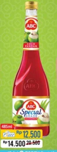 Promo Harga ABC Syrup Special Grade Coco Pandan 485 ml - Alfamart
