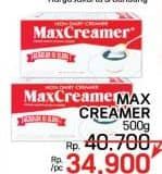 Promo Harga MAX Creamer Refill 500 gr - LotteMart