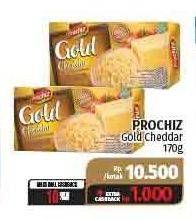 Promo Harga PROCHIZ Gold Cheddar 170 gr - Lotte Grosir