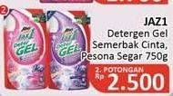 Promo Harga ATTACK Jaz1 DeterGel Semerbak Cinta, Pesona Segar 750 ml - Alfamidi