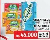 Greenfields UHT+Farley's Biskuit Bayi