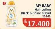 Promo Harga MY BABY Hair Lotion Black Shine 100 ml - Alfamidi