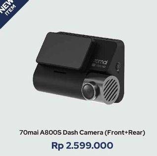 Promo Harga 70mai A800S Dash Cam 4K  - iBox