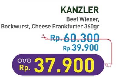 Kanzler Beef Wiener/Sausage
