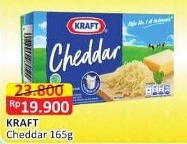 Promo Harga KRAFT Cheese Cheddar 165 gr - Alfamart