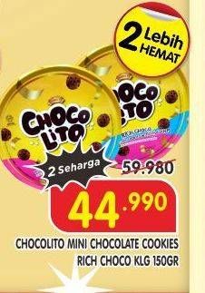 Promo Harga CHOCO MANIA Chocolito Rich Choco 150 gr - Superindo