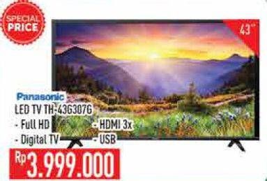 Promo Harga PANASONIC TH-43G307G | LED TV  - Hypermart