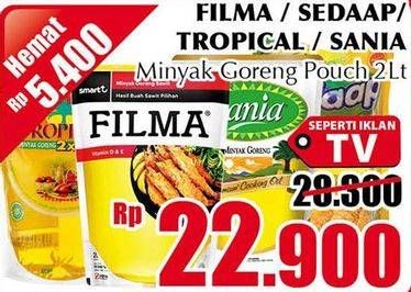 Promo Harga Filma / Sedaap / Tropical / Sania Minyak Goreng  - Giant