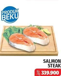 Promo Harga Salmon Steak  - Lotte Grosir