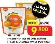 Promo Harga STELLA All In One Lemon Fresh, Orange Twisty 42 gr - Superindo