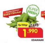 Promo Harga Edamame per 100 gr - Superindo