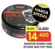 Promo Harga SHANTOS ROMEO Styling Pomade 75 gr - Superindo