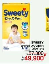 Promo Harga Sweety Bronze Pants Dry X-Pert L28 28 pcs - LotteMart