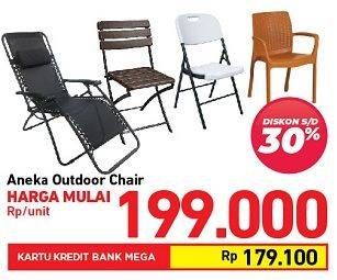 Promo Harga Aneka Outdoor Chair  - Carrefour