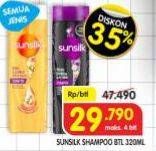 Promo Harga Sunsilk Shampoo All Variants 340 ml - Superindo