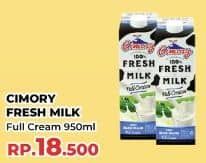 Promo Harga Cimory Fresh Milk Full Cream 950 ml - Yogya