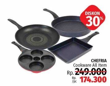Promo Harga CHEFRIA Cookware All Variants  - LotteMart
