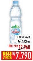 Promo Harga LE MINERALE Air Mineral 1500 ml - Hypermart