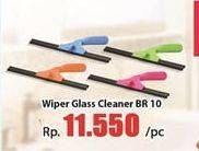 Promo Harga LION STAR Wiper Glass Cleaner BR 10  - Hari Hari