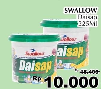 Promo Harga SWALLOW Daisap 225 ml - Giant