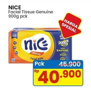 Promo Harga Nice Facial Tissue 900 gr - Indomaret