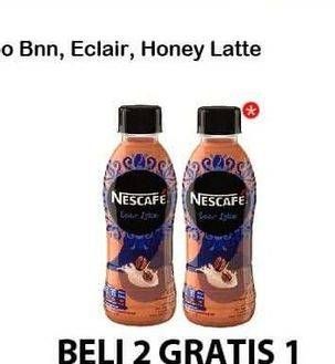 Promo Harga NESCAFE Ready to Drink Eclair Latte, Honey Latte, Choco Banana Latte 220 ml - Alfamart