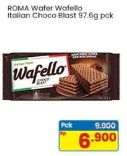 Promo Harga Roma Wafello Choco Blast 117 gr - Indomaret