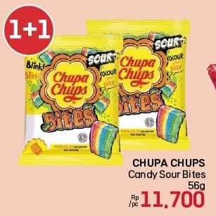 Promo Harga Chupa Chups Sour Bites 56 gr - LotteMart