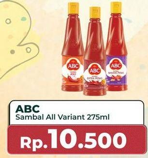 Promo Harga ABC Sambal All Variants 275 ml - Yogya